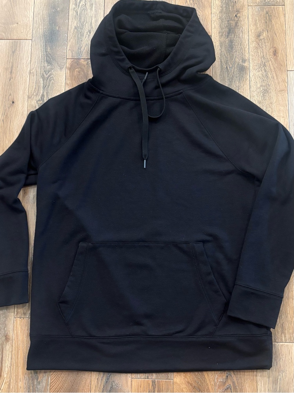 Athleta Women’s Black Pullover Hoodie with Kangaroo Pocket